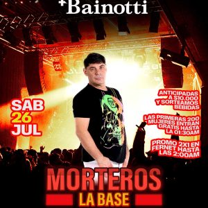 Anticipada | Bainotti | 26 de Julio